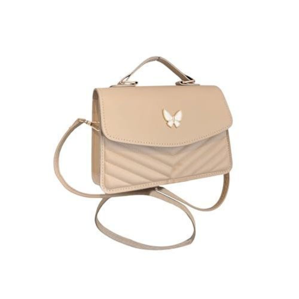 Women'S Compact Crossbody Satchel Butterfly Textured Cute Clutch Clutch